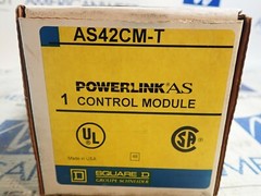 New in box SQUARE D AS42CM-T Powerlink AS Control Module for NEHB NQOD Panels