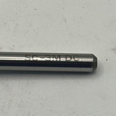 WESTWARD 19D837 Carbide Bur, Length of Cut 19.00mm, Trade Number SC-3M