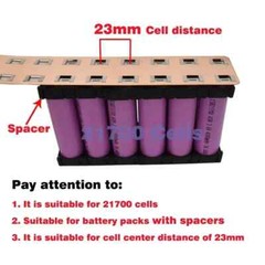 3PCS 21700 Battery Busbar Copper Nickel composite Easy spot welding Length800mm