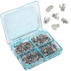 ETERFANT Dental Orthodontic Buccal Tubes 1st/2nd Molar Roth/MBT 018/022 Bondable