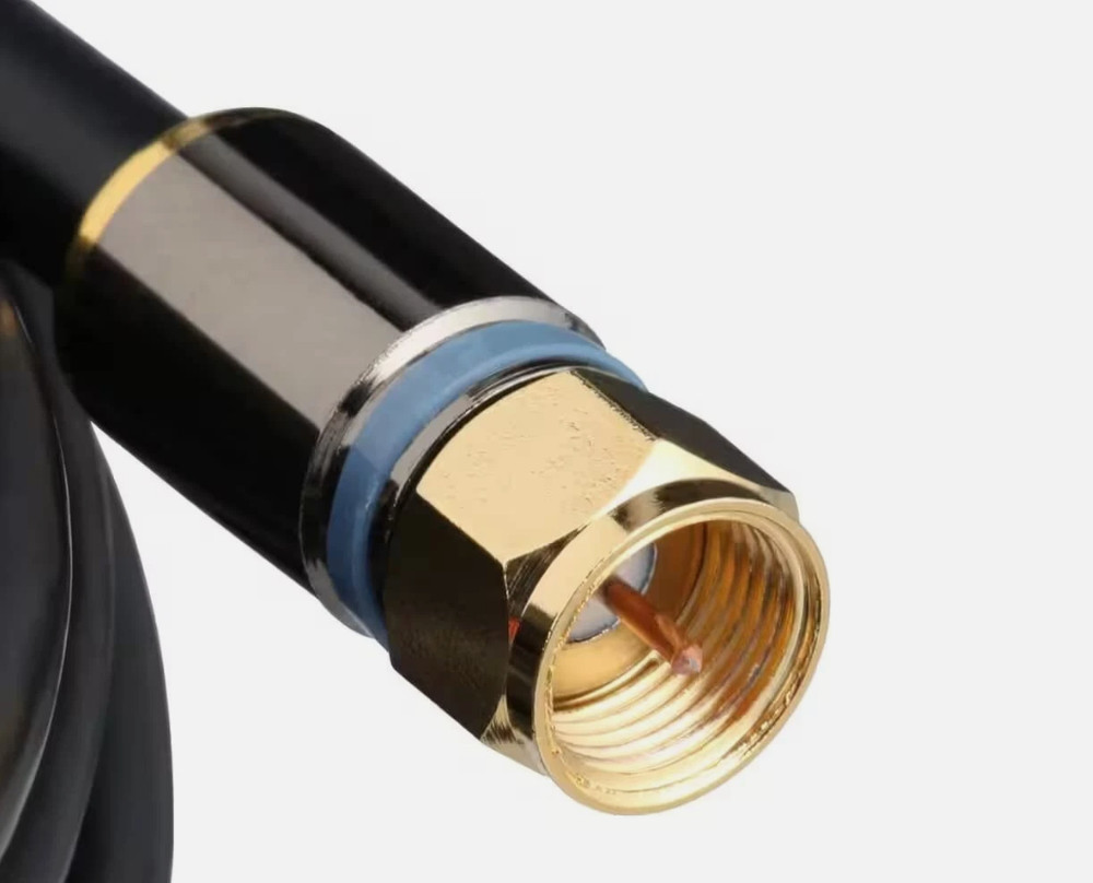 6 ft. RG-6 Coaxial Cable – Black