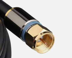 6 ft. RG-6 Coaxial Cable – Black