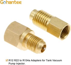 R12 R22 to R134A Adapters Refrigerant Tank/Vacuum Pump Port Connection Adapters