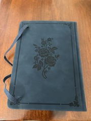 Archer And Olive Notes From Nature Blue Floral A5 Notebook Dot Grid