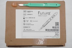 Disposable Safety Surgical Scalpel Blade with Handle #10 Futura Box/50pcs