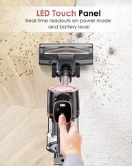 Vexilar Cordless Vacuum Cleaner 25Kpa Stick Vacuum with Self Standing