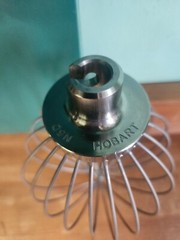 Hobart N50, 5 Quart Stainless Wire Whip Attachment. N5D for 5 Qt N-50 Mixers