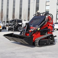 New 1830lbs Mini Skid Steer Loader Gas EPA B&S Engine 13.5HP Power with Track