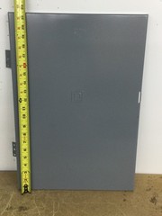 Square D HOM2040M100PRB 100A Nema 3R Hinged Panel Cover Only 21 3/8″ x 14 3/4″