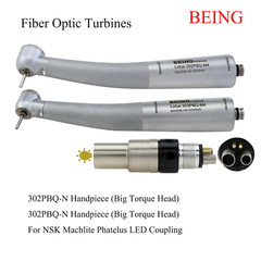 BEING Dental Fiber Optic LED Turbine High Speed Handpiece For KaVo NSK Coupling