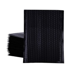 25Pack 5×7 Inches outside Small Black Poly Bubble Lined Mailers Padded Shippi…