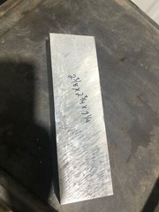 2-3/8” X 2-3/4” ALUM. 6061 FLAT BAR SOLID 9-1/4” Long Bar Stock Left Over Stock