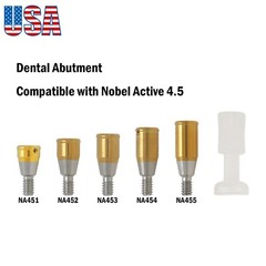 US Implant Locator Abutments Fits Nobel Active Male Caps Dental NP RP 1.0-5mm