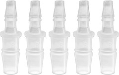 5Pcs Plastic Hose Barb Reducer Fitting, 5/16″ to 3/16″ Hose Barb Union Adapter C
