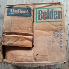850′ feet belden E108998 20 awg copper stranded 5 conductor