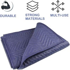 Moving Blankets Heavy Duty 40×72 Packing Quilted Furniture Wraps for Shipping