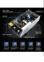 AC to DC 24V 62A 1500W Power Supply SE-1500-24 Switching Converter Transformer