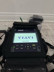 Viavi Optimeter EOPT-PONATT Optical Fiber Tester + Fiber Launch Cable with Case