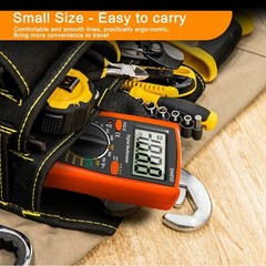 LCD Digital Multimeter AC DC Voltmeter Ammeter Ohmmeter Volt Tester Lead Meter