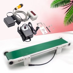 Mini Production Line Conveyor Desktop Conveyor Belt with Photoelectric Counter2h