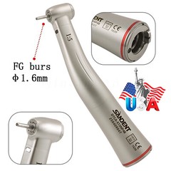 Dental 1:5 Optic LED Contra Angle Increasing Handpiece Fit NSK Electric Motor