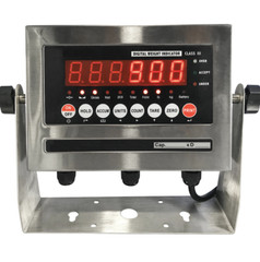 Floor Scale Drum Scale Stainless Steel Indicator 1500 lb Legal for Trade Printer