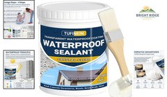 35oz Clear Waterproof Sealant for Effective Leak Prevention and Moisture Barrier