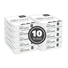 Pen+Gear Printer Copy Paper 8.5 x 11 White 10 Ream 5000 sheets 92 bright 20 lb