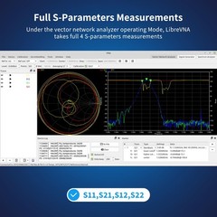LibreVNA Portable NanoVNA Vector Network Analyzer- AURSINC Antenna Analyzer 1…