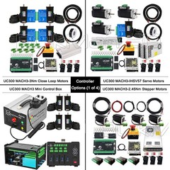 Black ULTIMATE Bee Engraving CNC Machine Full Kit with UC300 Mach3 For Cutting