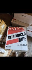 Case Central 240 Reinforced Water Activated Tape 72mm x 450 ft (10 Rolls) Logo