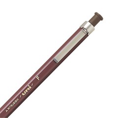 Uni Lead Holder Pencil, Holder, 2.0mm, F (MH500F) 1 Count (Pack of 1), Black