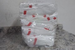 3M 4565-BLK-L 25 Pk Size L Zipper Closure Disposable Coveralls