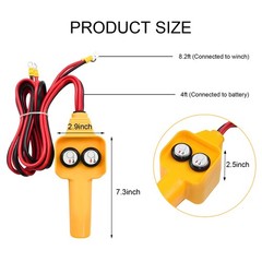 Winch Controller, Winch Hand-Held Remote Replacement with Forward & Reverse B…