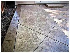 Polyurethane Stamp Mat STONE Concrete Cement Texture Rock Decorative Printed