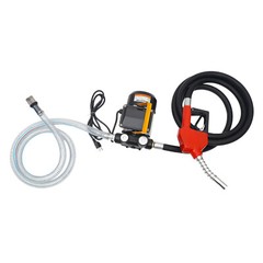 110V Electric Diesel Oil Fuel Transfer Pump Self-Priming Pume W/ Hose Nozzle Kit