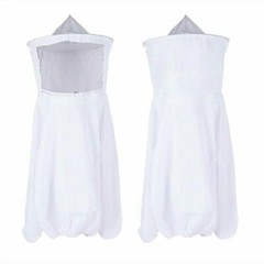 Beekeeping Protective Jacket Veil Suit + Beekeeping Long Sleeve Gloves Set USA
