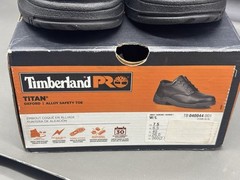 Men’s Timberland Pro Titan Oxford Alloy Safety Toe Work Shoe TB040044 Black 7.5W