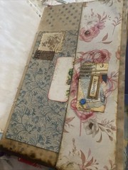 Junk Journal Handmade with pockets, belly bands, tucks journal cards, tags