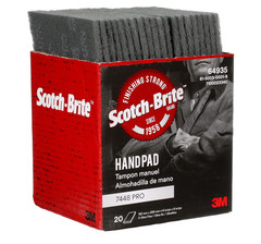 3M SB 7448 PRO Hand Pad 6 in x 9 in Hand Sanding Pad, Free Shipping, 3 bx