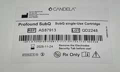 6 PACK- Syneron Candela Profound SubQ Single-Use Cartridge KT76663 Tip AS87913