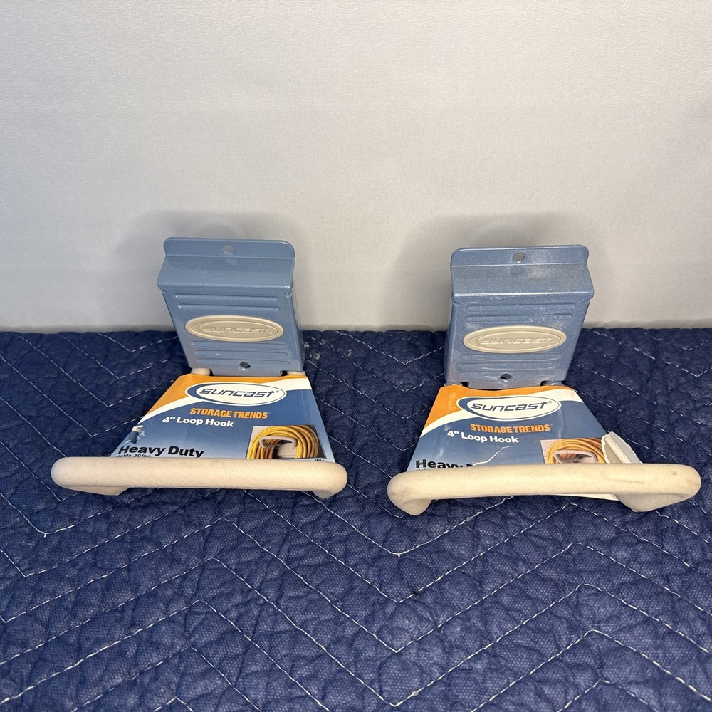 SUNCAST Lot of 2 (two) MH4L 4″ Loop Hook Heavy Duty SlatWall StoreWall NEW