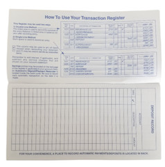 1 Checkbook Transaction Registers 2025 2026 2027 Calendar Check Book Register