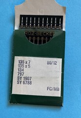 *NOS* 135X7-80/12-GROZ-BECKERT (PK OF 10) SEWING NEEDLES-FREE SHIPPING*