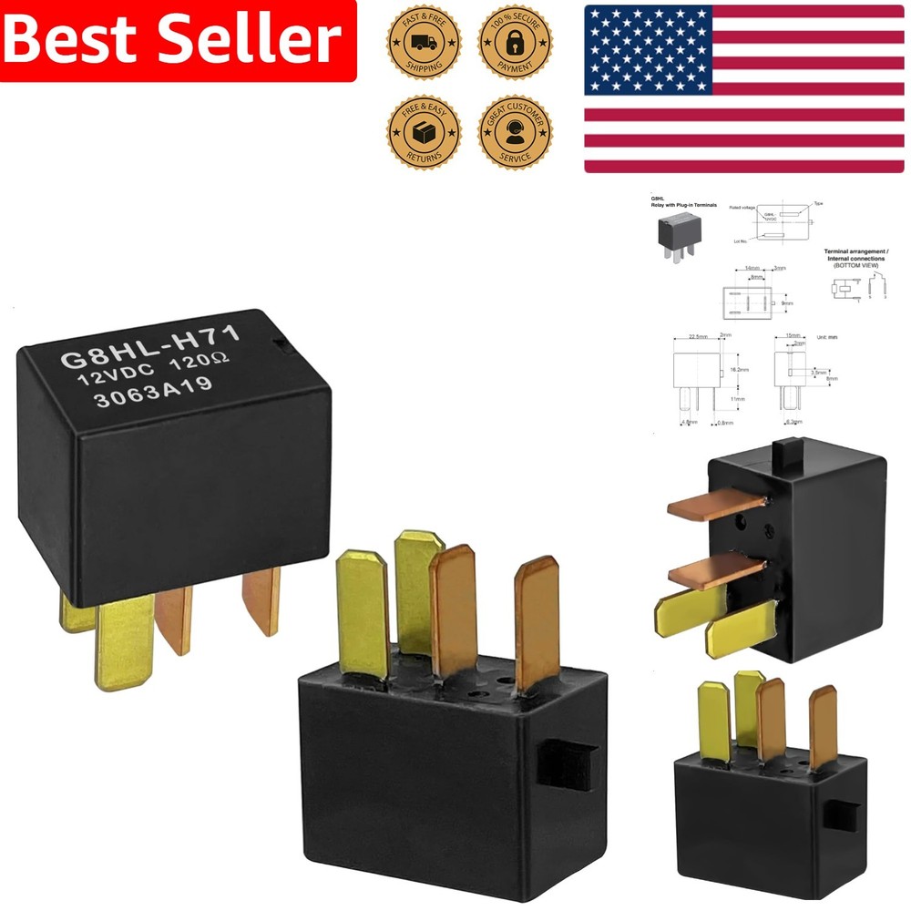 Reliable G8HL-H71 12VDC Car Relay Set for Honda TSX ZDX Crosstour Element