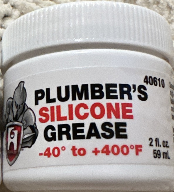 Hercules Plumber’s Silicone Grease Jar 2oz 40610 Hercules 40610 2 oz.
