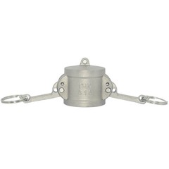 1″ inch Type DC Dust Cap Coupler Stainless Steel 304 Hose Pipe Fitting Camlock