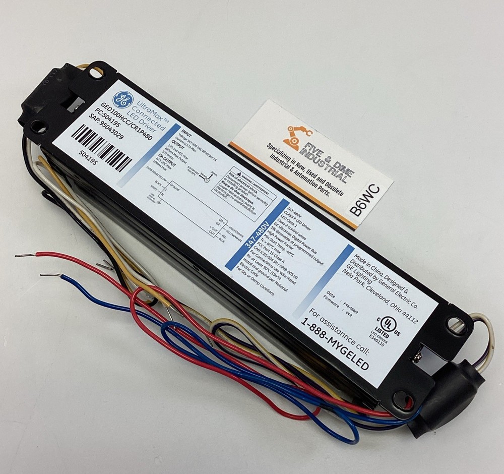 GE 504195 UltraMax LED Driver 100 Watts Class P LED Driver/ Ballast
