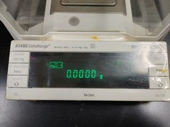 METTLER TOLEDO AT460 DeltaRange High Precision Analytical Scale w Power Supply