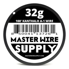 Kanthal A1 – 100ft – 32 Gauge Wire 32g – 0.20mm – 0.008in – Master Wire Supply